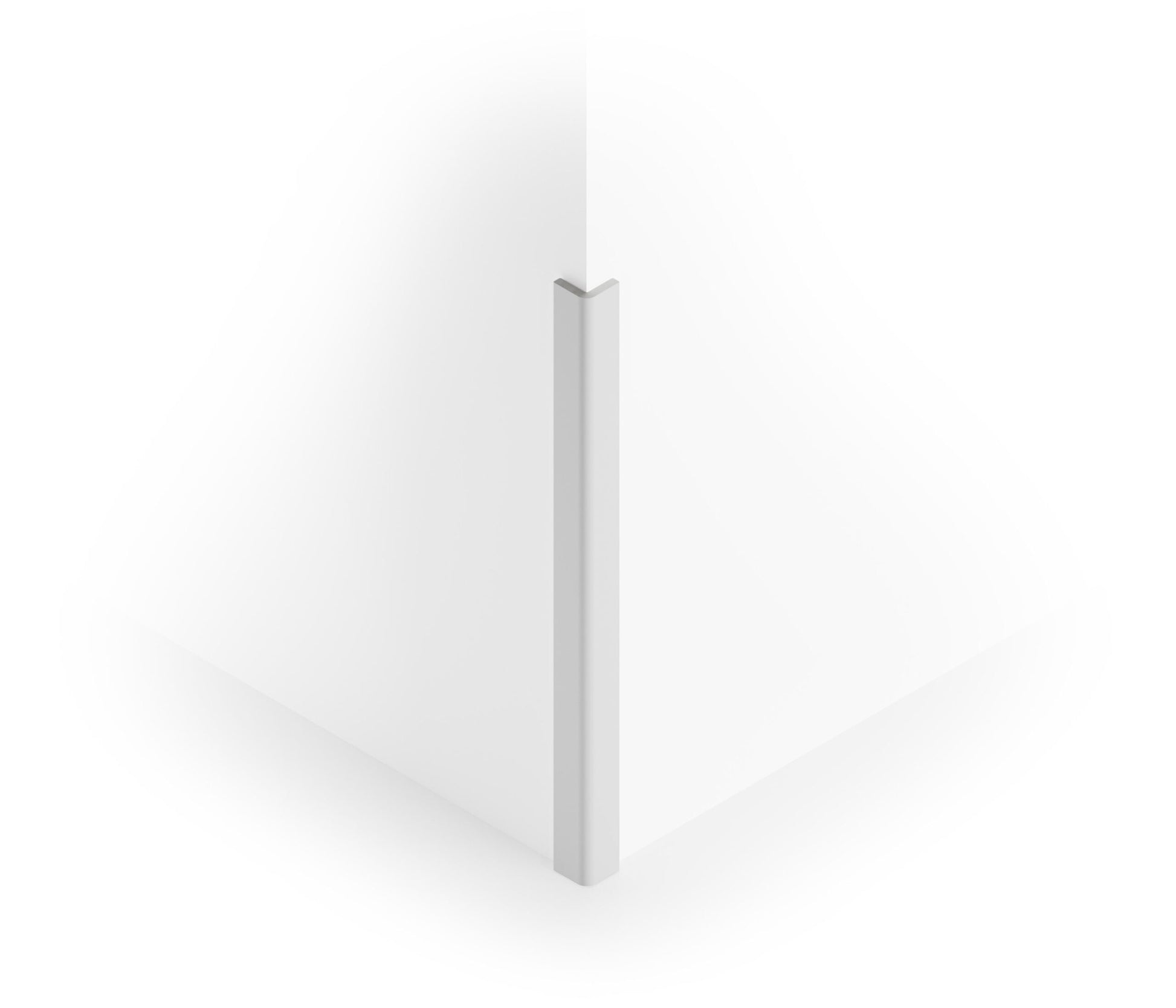 Profilo Angolare Jc1143 - Colore Bianco/argento Opaco - 3000x15x15 Mm - Ard – immagine 3