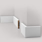 Hd Skirting Color Selection - Jt1118 - Battiscopa 2000x80x14 Mm - Ard – immagine 2