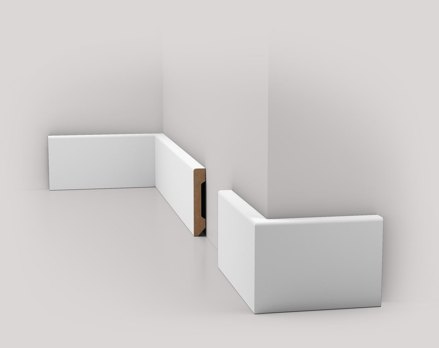 Hd Skirting Color Selection - Jt1118 - Battiscopa 2000x80x14 Mm - Ard – immagine 2
