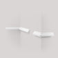 Le Boiserie - Cornici a Parete Jx110 - Bianco 2000x28x18x12x6mm - Ard – immagine 2