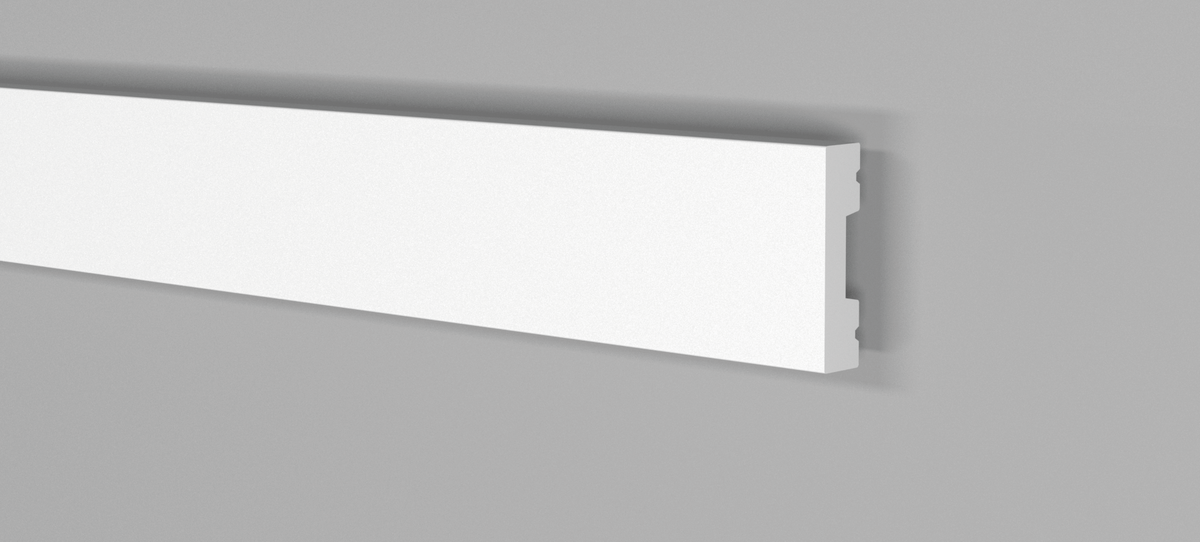 Wall Moulding - Cornici in Polimeri - Profilo Jx139 2000x40x10 Mm - Ard