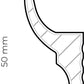 Serie F-led - Cornici a Soffitti con Predisposizione per Led - Jx240 2000x50x27 Mm - Ard