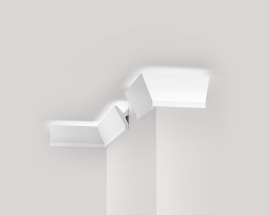 Serie F-led - Cornici a Soffitti con Predisposizione per Led - Jx241 2000x60x37 Mm - Ard