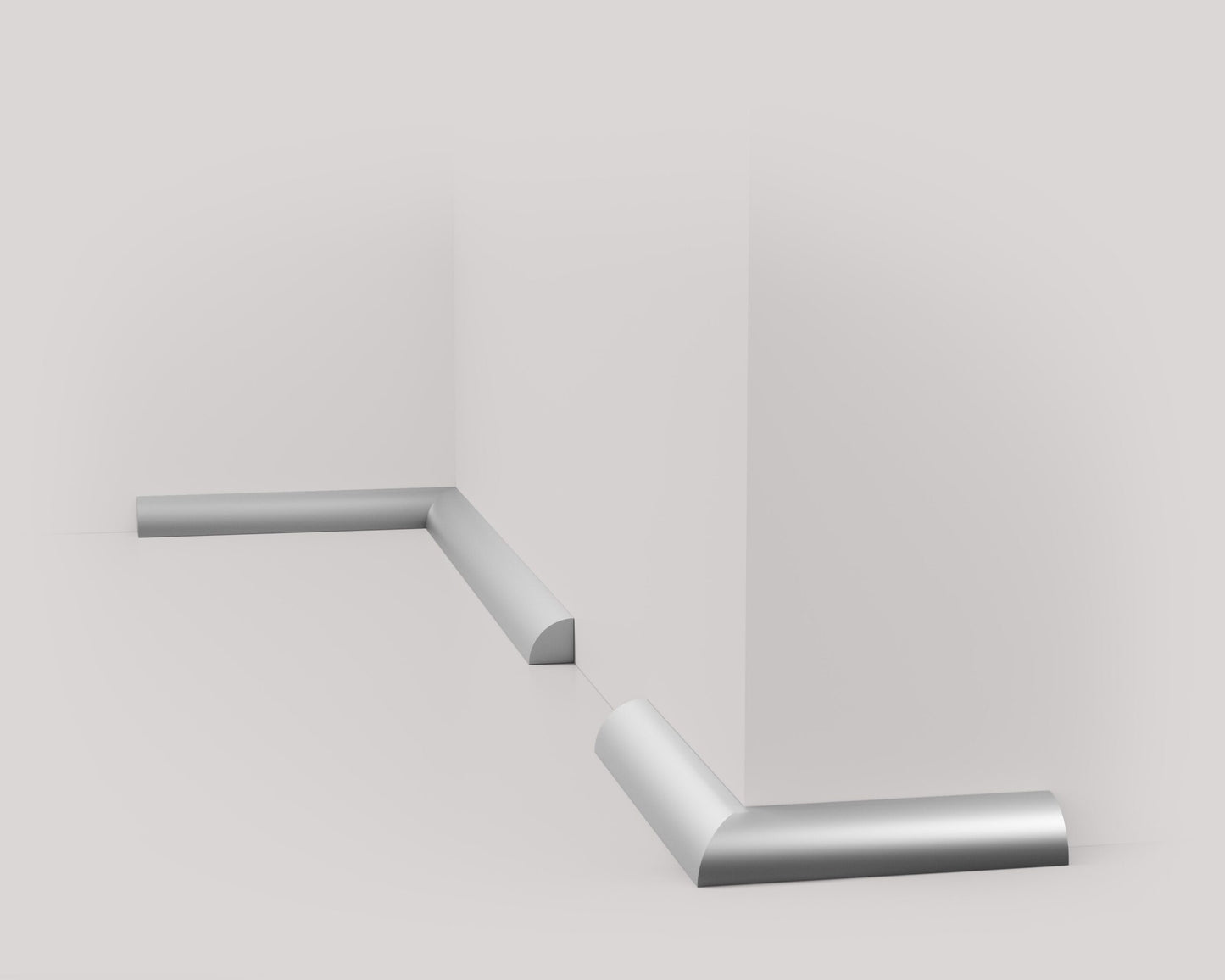 Hd Skirting Jx254 Rovere Sbiancato - Battiscopa 2000x19x19 Mm - Ard – immagine 3
