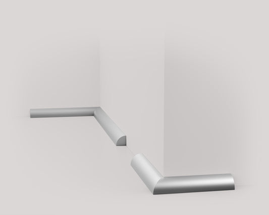 Hd Skirting Jx254 Rovere Sbiancato - Battiscopa 2000x19x19 Mm - Ard – immagine 3