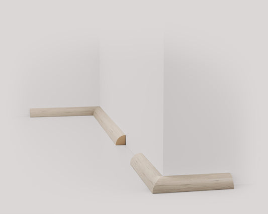 Hd Skirting Jx254 Rovere Sbiancato - Battiscopa 2000x19x19 Mm - Ard – immagine 3
