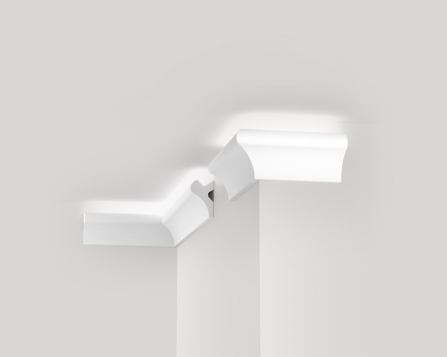 Serie F-led - Cornici a Soffitti con Predisposizione per Led - Jx255 2000x56x34 Mm - Ard