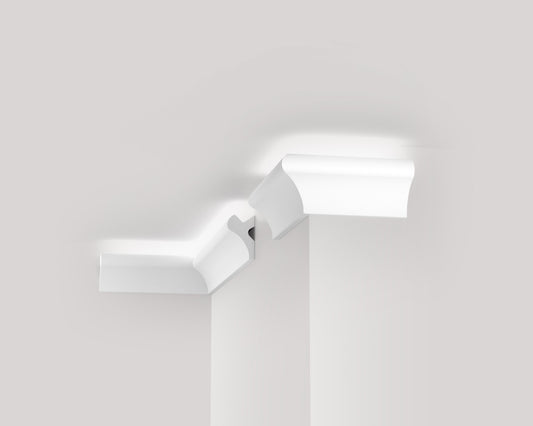 Serie F-led - Cornici a Soffitti con Predisposizione per Led - Jx255 2000x56x34 Mm - Ard