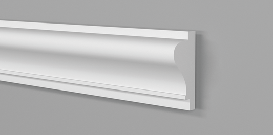 Wall Moulding - Cornici in Polimeri - Profilo Jx71 2000x37x16 Mm - Ard