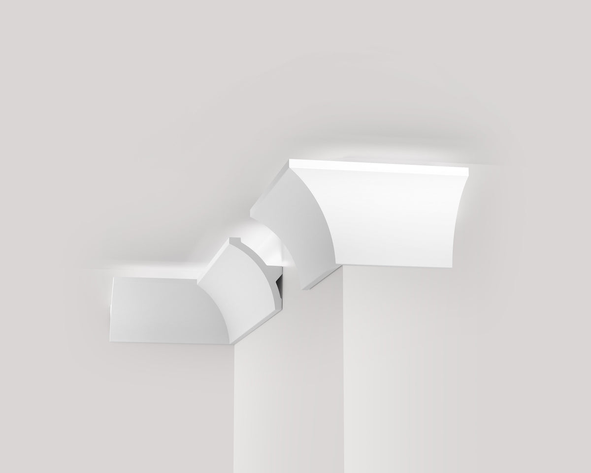 Serie F-led - Cornici a Soffitti con Predisposizione per Led - Jx75 2000x80x60 Mm - Ard