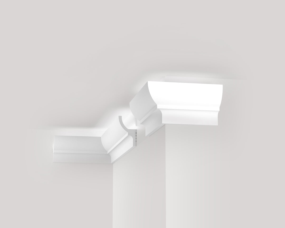 Serie F-led - Cornici a Soffitti con Predisposizione per Led - Jx90 2000x70x40 Mm - Ard
