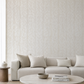 Carta da parati Marburg  Wallcovering - Model 19 sabbia motivo a intreccio ogivale tono su tono