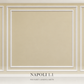 Boiserie Napoli 1B con profilo JC233 – parete decorata