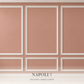 Boiserie Napoli 7 con profilo JC233 – parete decorata