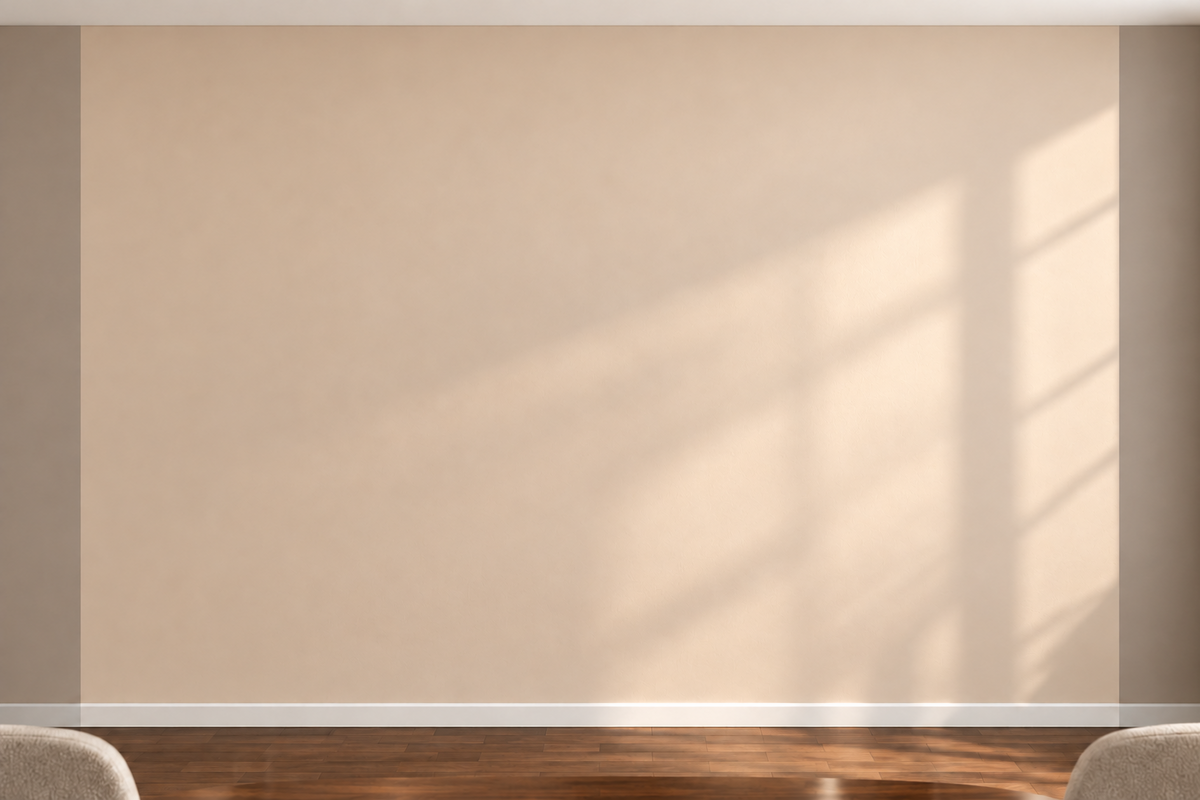 Boiserie Napoli 2 – parete prima della decorazione