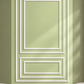 Boiserie Parigi 6 con profilo CW11 – parete decorata