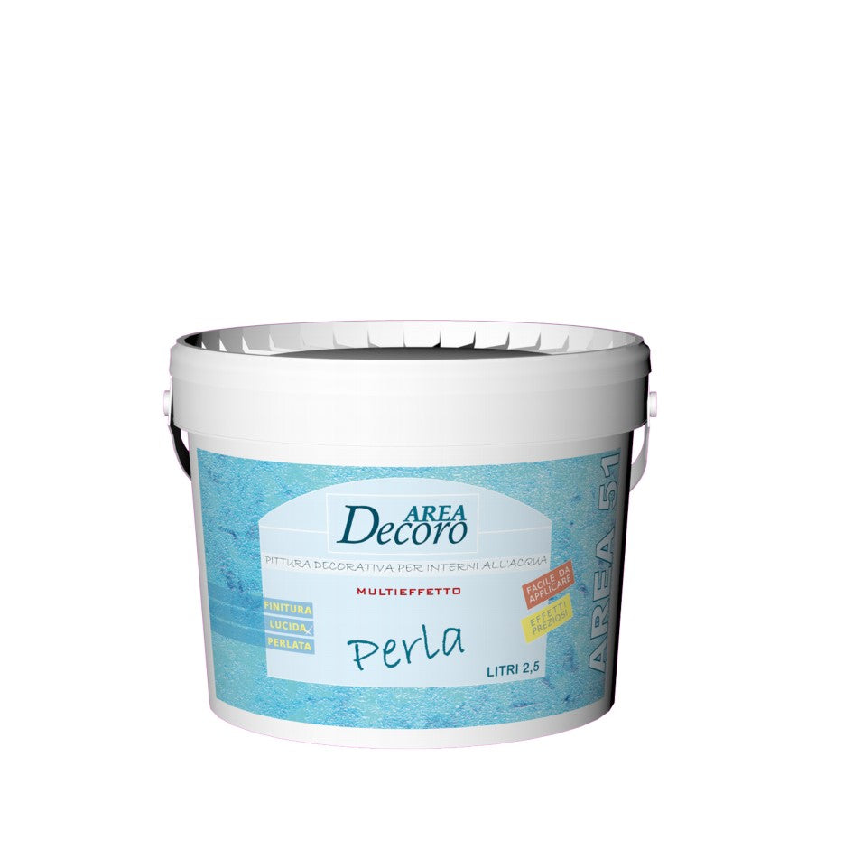 PERLA SILVER – Pittura Decorativa Perlescente Area 51