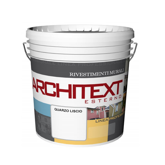 QUARZO LISCIO ARCHITEX - RIVESTIMENTO MURALE PER ESTERNI - B.NCO/BNC/NTR - AREA51