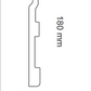 HD SKIRTING C282 - BATTISCOPA 2 METRI 2000x180x19 mm - ARD