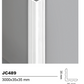 PROFILO ANGOLARE  JC489 BIANCO  - 3000 x 35 x 35 mm - ARD