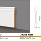 HD SKIRTING COLOR SELECTION JT1197/  JX268  - BATTISCOPA 2000x140x14/10 mm - ARD