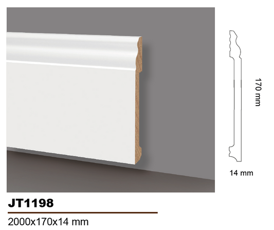 HD SKIRTING COLOR SELECTION JT1198  - BATTISCOPA 2000x170x14mm - ARD