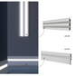 Z-LIGHTING - TAGLI E ANGOLI DI LUCE - CORNICI CON LED - JX184 BATTISCOPA CON LED  - ARD