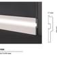 Z-LIGHTING - TAGLI E ANGOLI DI LUCE - CORNICI CON LED - JX184 BATTISCOPA CON LED  - ARD
