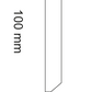 HD SKIRTING COLOR SELECTION -  JT1119 - BATTISCOPA 2000x100x14 mm - ARD
