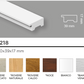 WALL PANEL - Giunzione - JX216A - JX218A