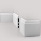 Hd Skirting T62 - Battiscopa 2 Metri 2000x95x15 Mm - Ard – immagine 2
