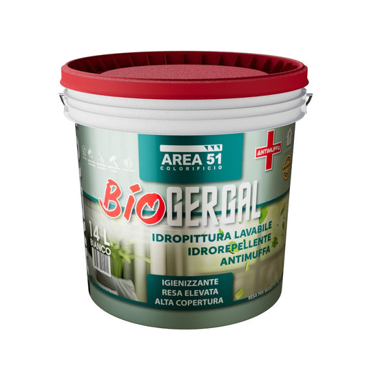 BIOGERGAL – Idropittura Lavabile Antimuffa Area 51