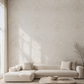Carta da parati Marburg  Wallcovering - 54430 bianco perla damascato barocco con cristalli in rilievo