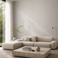 Carta da parati Marburg  Wallcovering - 20582 grigio chiaro effetto tessuto