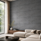 Carta da parati Marburg  Wallcovering - 59819 antracite motivo a onde effetto 3D