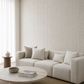 Carta da parati Marburg  Wallcovering - Model 19 sabbia motivo a intreccio ogivale tono su tono