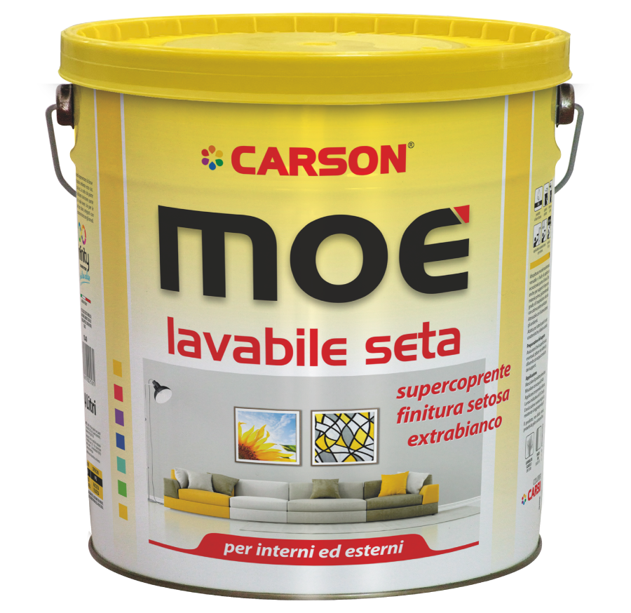 MOE - PITTURA LAVABILE EFFETTE SETA - CARSON