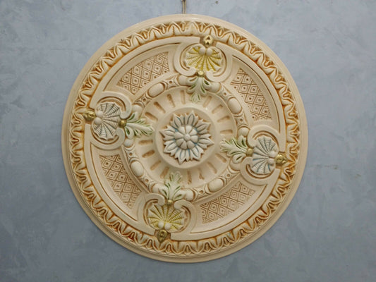 ROSONE IN GESSO (D156)