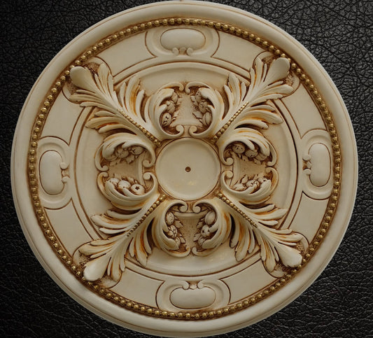 ROSONE IN GESSO (D294)