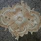 ROSONE IN GESSO (D436)