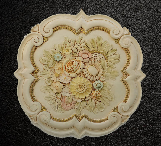 ROSONE IN GESSO (D443)