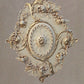 ROSONE IN GESSO (D445)