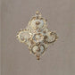 ROSONE IN GESSO (D901)