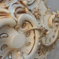ROSONE IN GESSO (D901)