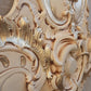 ROSONE IN GESSO (D901)