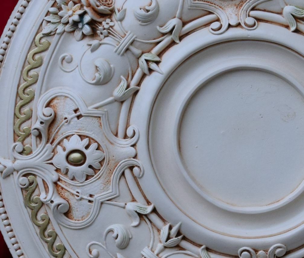ROSONE IN GESSO (D905)