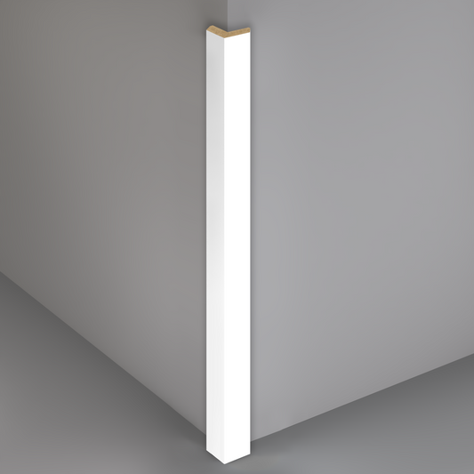 ANGLES - PROFILO ANGOLARE  JC1143 - COLORE BIANCO/ARGENTO OPACO - 3000x15x15 mm - ARD