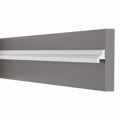 LE BOISERIE  - Cornici a parete JX110 - Bianco 2000x28x18x12x6mm - ARD