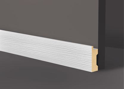 Hd Skirting - Color Selection Jx218 - Battiscopa Ad Incasso - Bianco | Bianco Venato | Rovere Caldo - Ard – immagine 3