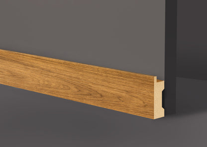 Hd Skirting - Color Selection Jx218 - Battiscopa Ad Incasso - Bianco | Bianco Venato | Rovere Caldo - Ard
